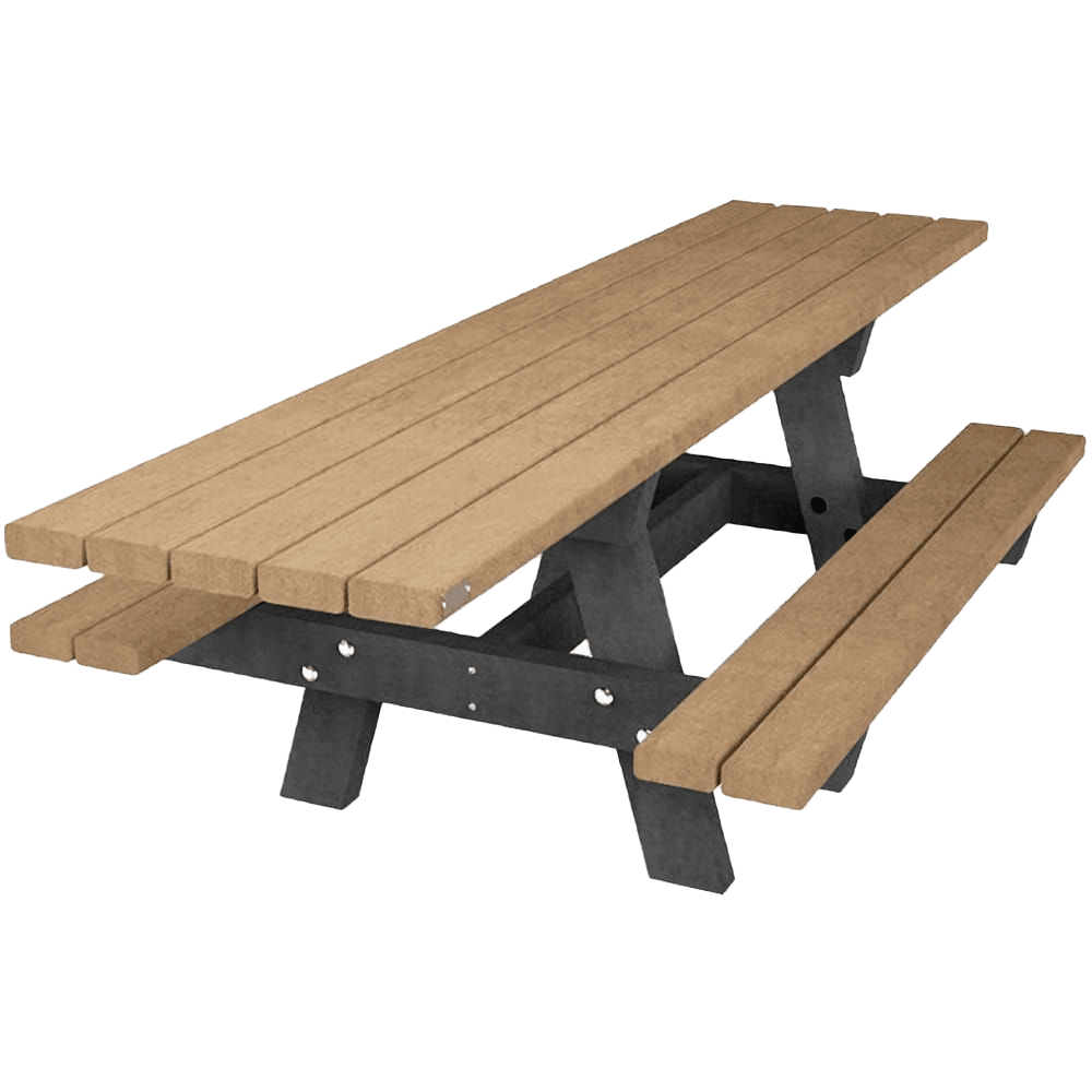 Table de pique-nique - Bicolore - Modèle Oslo XL