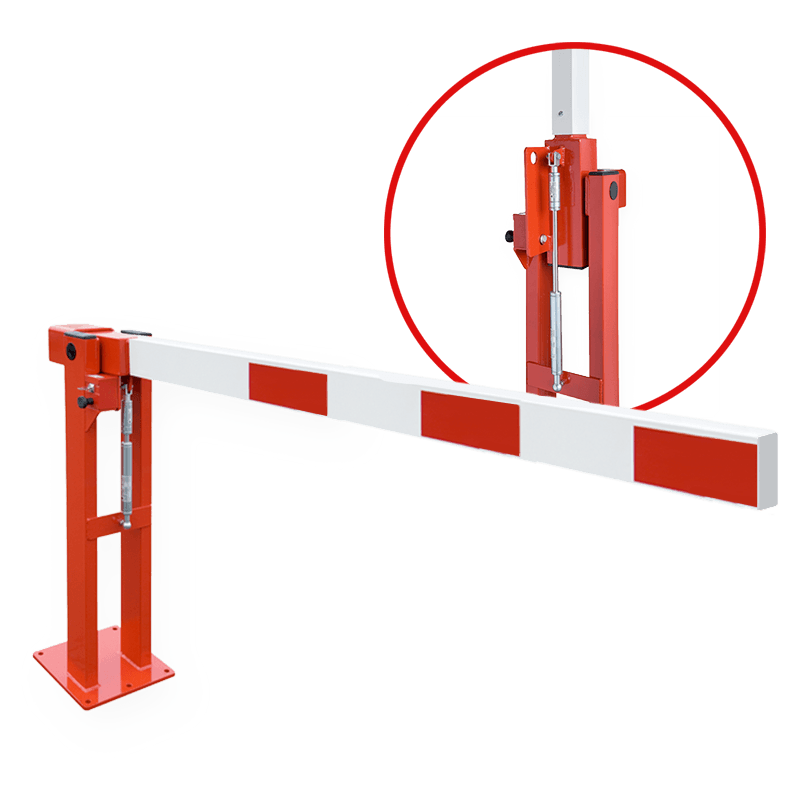 Barrière levante Compact manuelle avec ressort à gaz