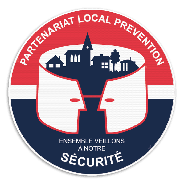 Panneau PLP Rond – Partenariat Local de Prévention
