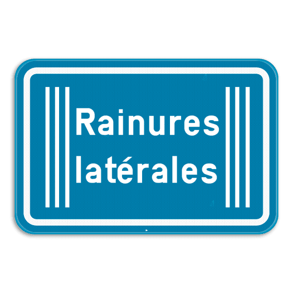 Panneau SB250 - G type III - Rainures latérales