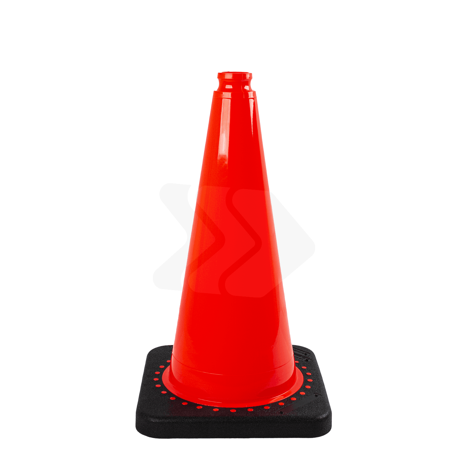 Afzetkegel oranje 50cm met verzwaarde voet