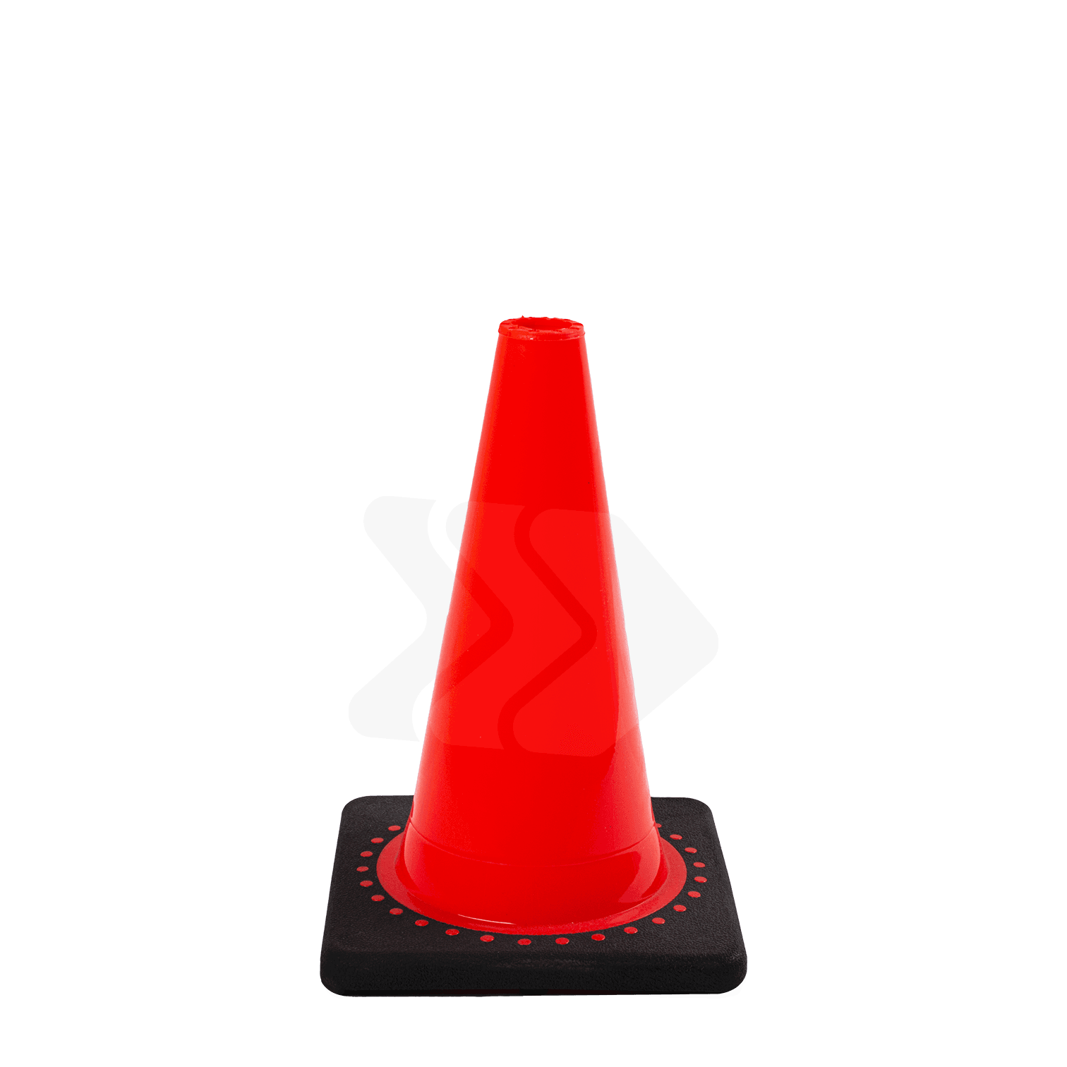Afzetkegel oranje 30cm met verzwaarde voet