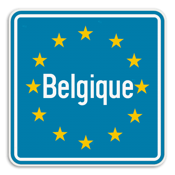 Panneau frontalier européen SB250
