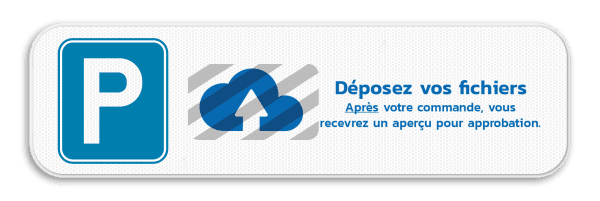 Panneau de stationnement - Design personnel