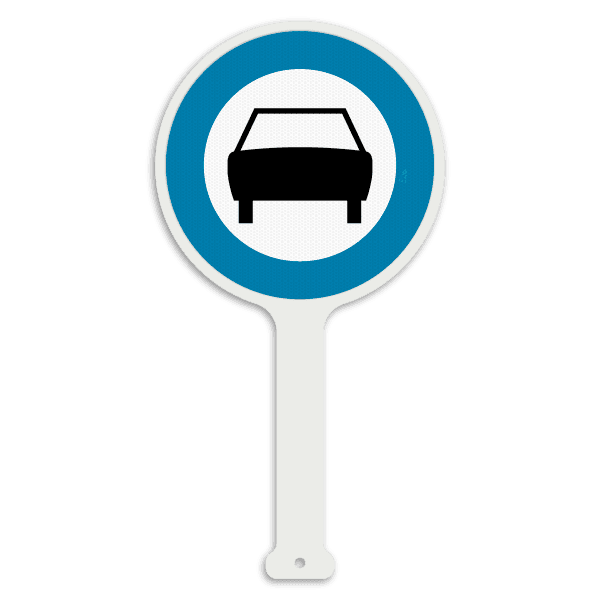 Panneau de brigadier - Responsable du stationnement - Pictogramme