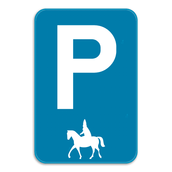 Parkeerbord - Sint