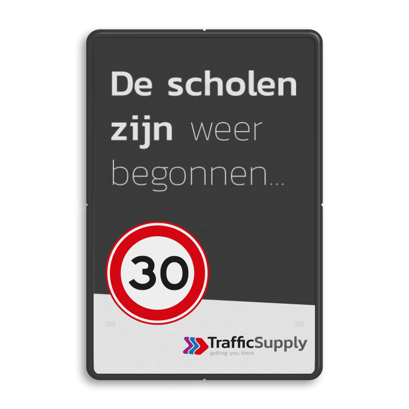 Mottobord - De scholen zijn weer begonnen met logo