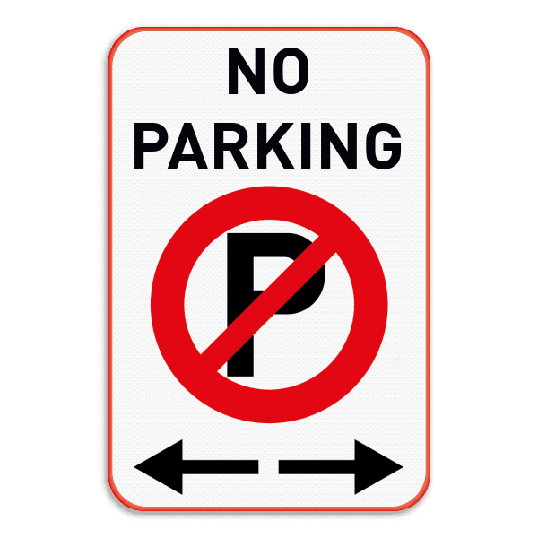 Parkeerverbod - NO PARKING