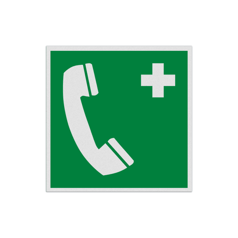 BHV Reddingsbord - Noodtelefoon