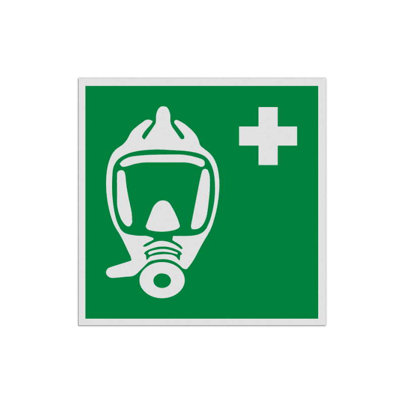 BHV Reddingsbord - Ademhalingsapparaat voor noodevacuatie