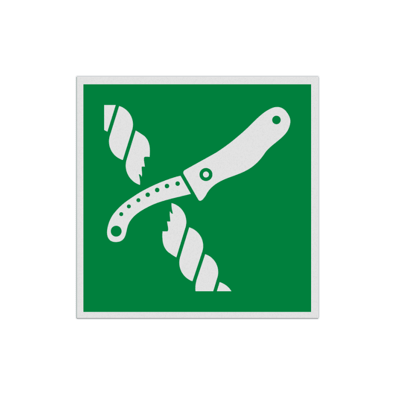 BHV Reddingsbord - Mes voor reddingsvlot