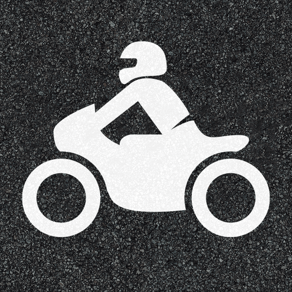 Marquage thermoplastique - Moto