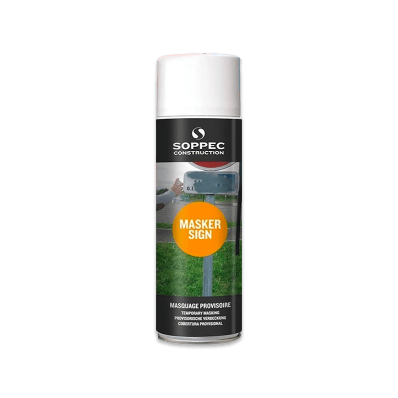 Afdekspray verkeersborden - spuitbus 500 ml