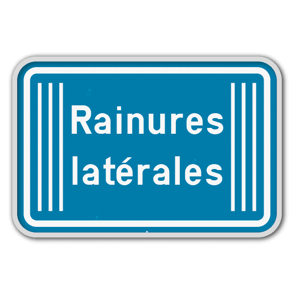 Panneau G2000 - G type III - Rainures latérales