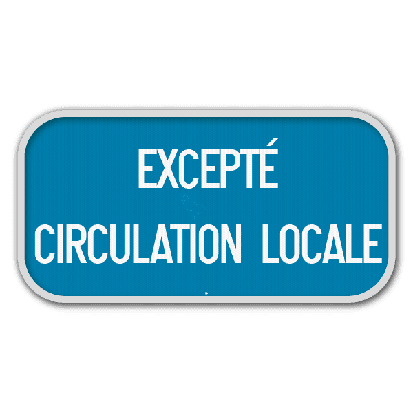 Panneau G2000 - G type IV - Restriction ou interdiction