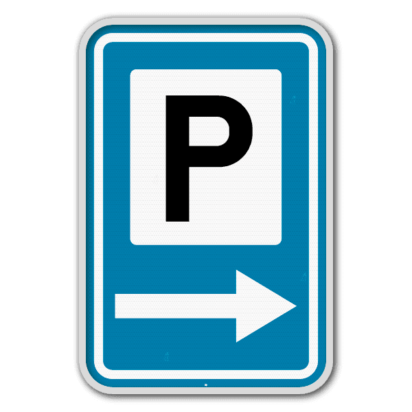 Panneau G2000 - F59 - Annonce d’un parking