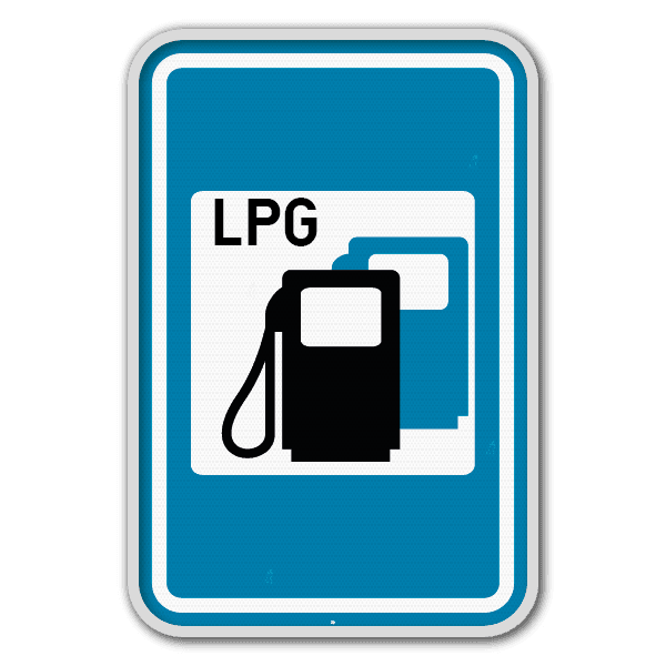 Panneau G2000 - F63 - Station-service avec spécification