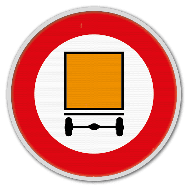 Panneau G2000 - C24a - Accès interdit aux conducteurs de véhicules transportant des marchandises dangereuses