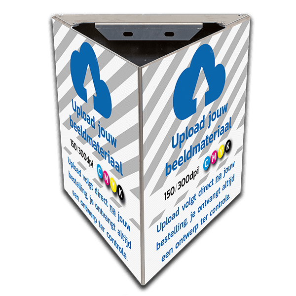 3D - Driehoekig informatiebord