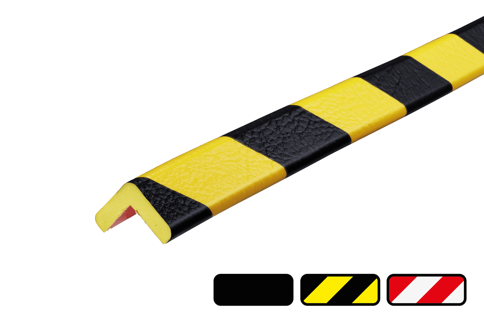 Hoekbescherming PU-schuim 26x19mm type E - zelfklevend of magnetisch