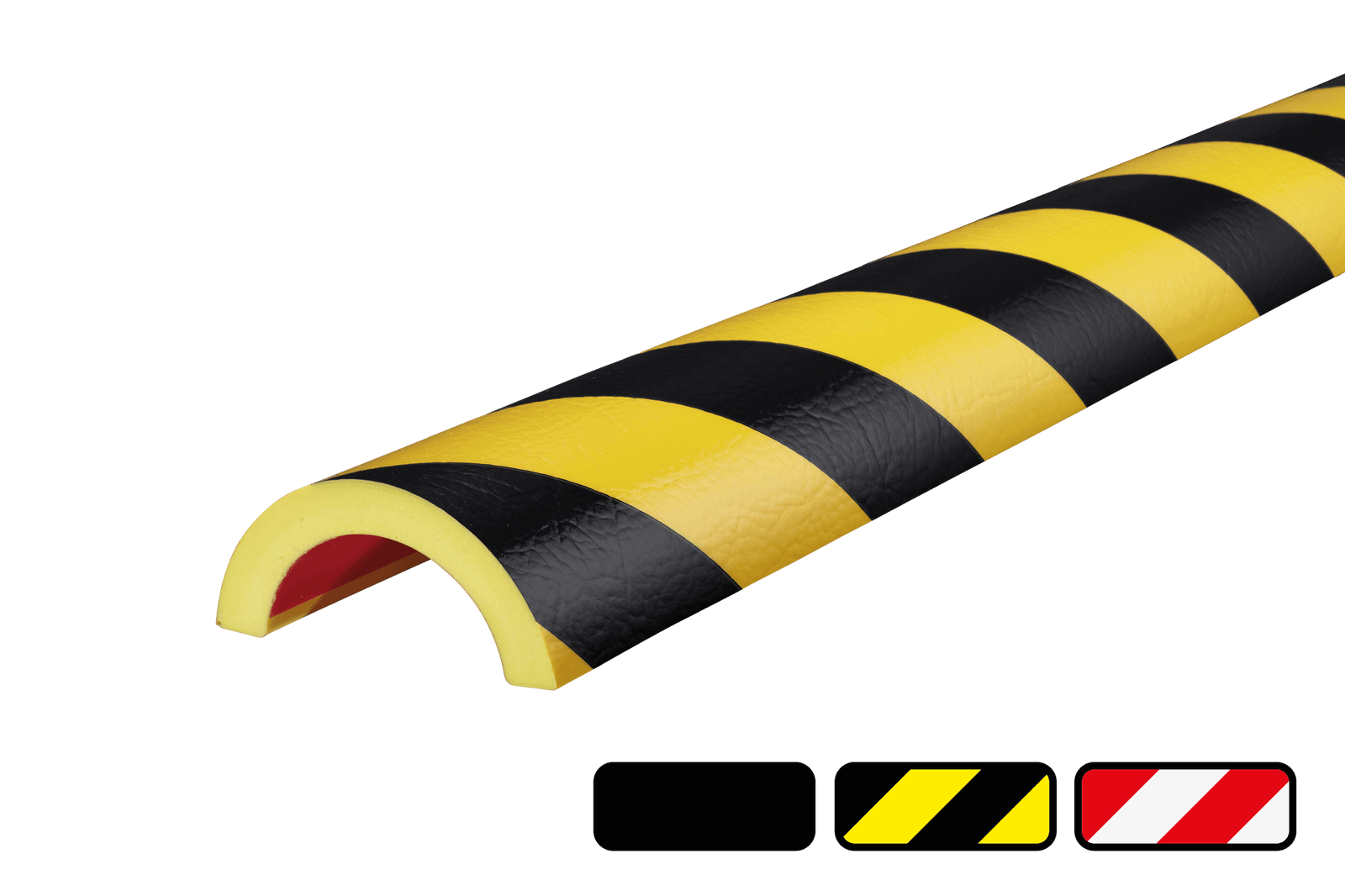 Buisbescherming kunststof - Ø50mm type R50 - lengte 1 meter zelfklevend
