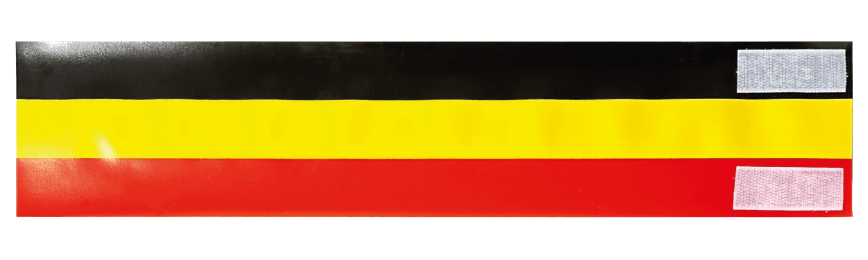 Armband gemachtigd opzichter - Driekleurig