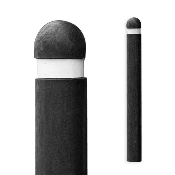 Poteau Borne de protection en plastique recyclé avec tête ronde - 1400mm