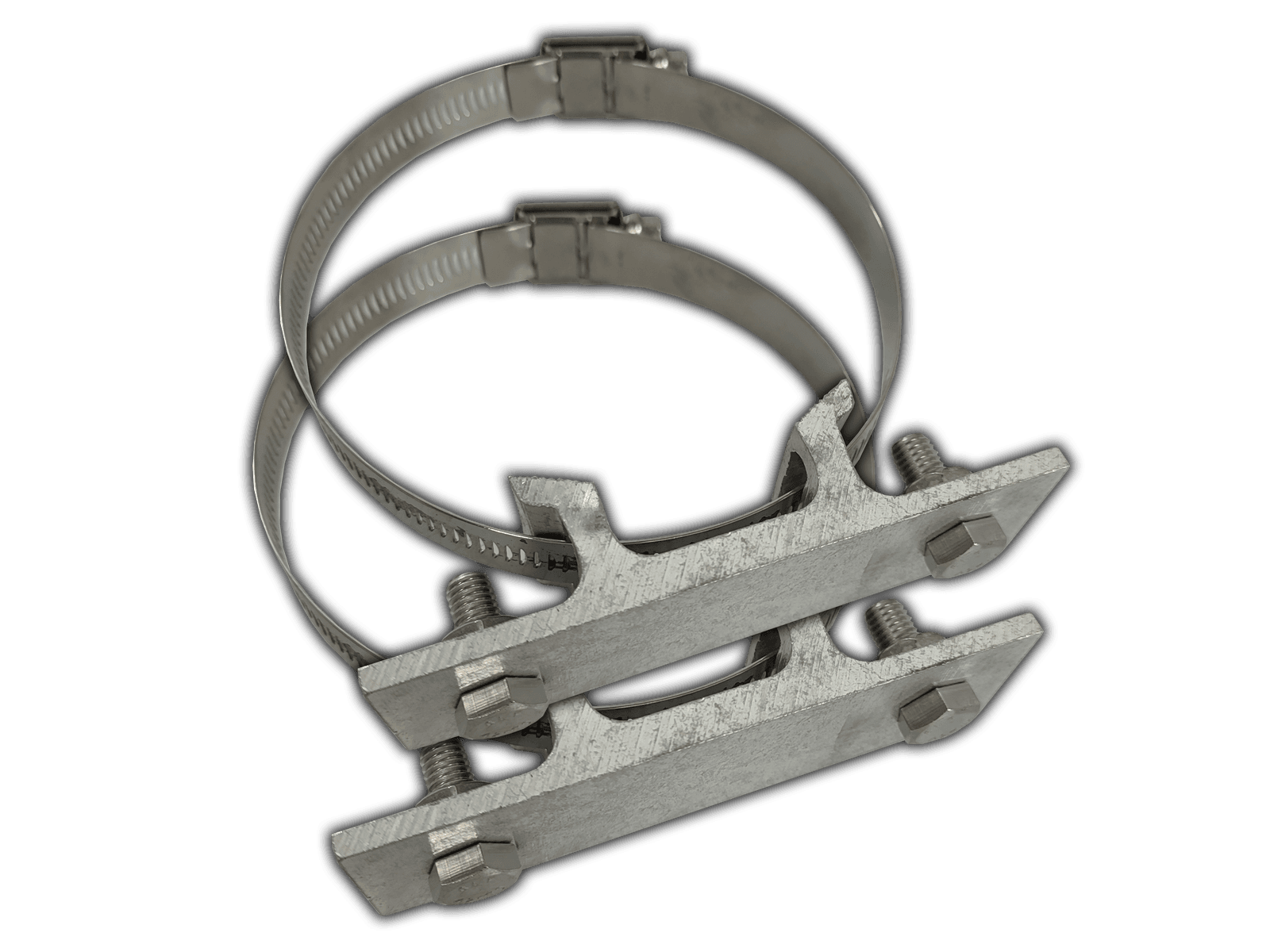 Bordbeugelset VARIABEL - RVS klemband (set 2 stuks)