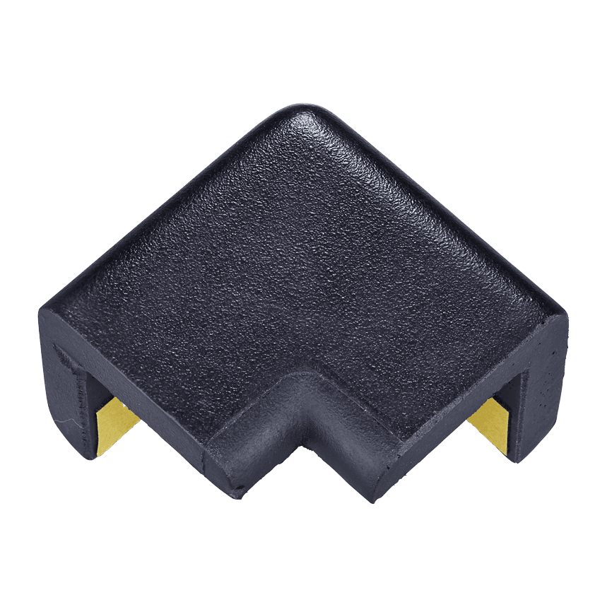 Hoekstuk kunststof - 2-zijdige stootbescherming voor type H - 60x45mm