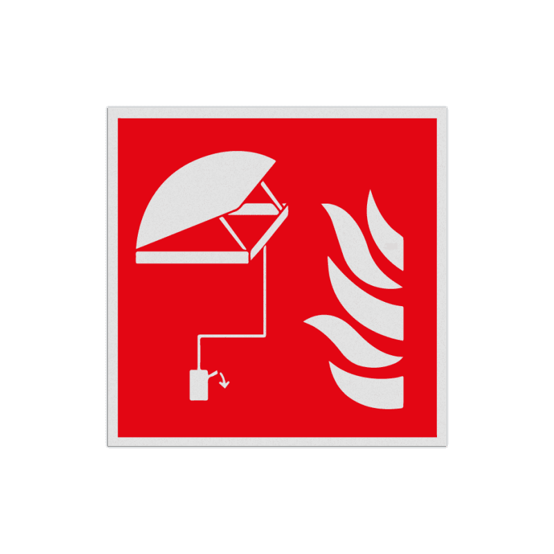 Pictogramme de sécurité - Exutoire de fumée