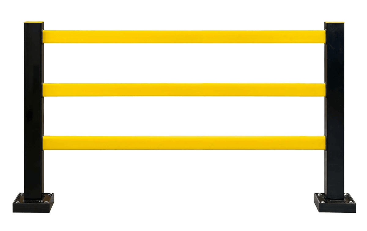 Barrière de sécurité flexible TS-1 complète pour entrepôt