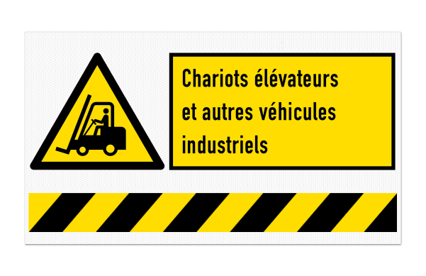 Panneau de sécurité | 1 pictogramme + bannière
