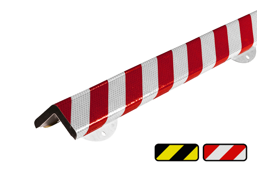 Kantenschutzprofil reflektierend PU-Schaum 60x48mm – 1 Meter – verschraubbar
