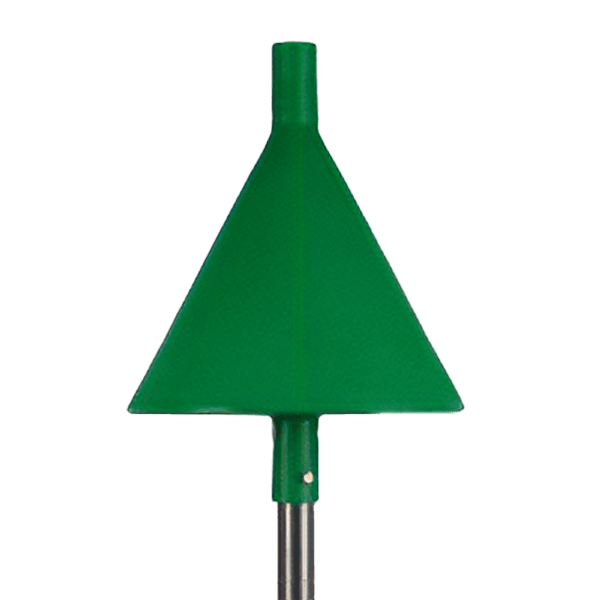 Topteken stuurboord kegel groen - 300x300mm - excl. bevestiging