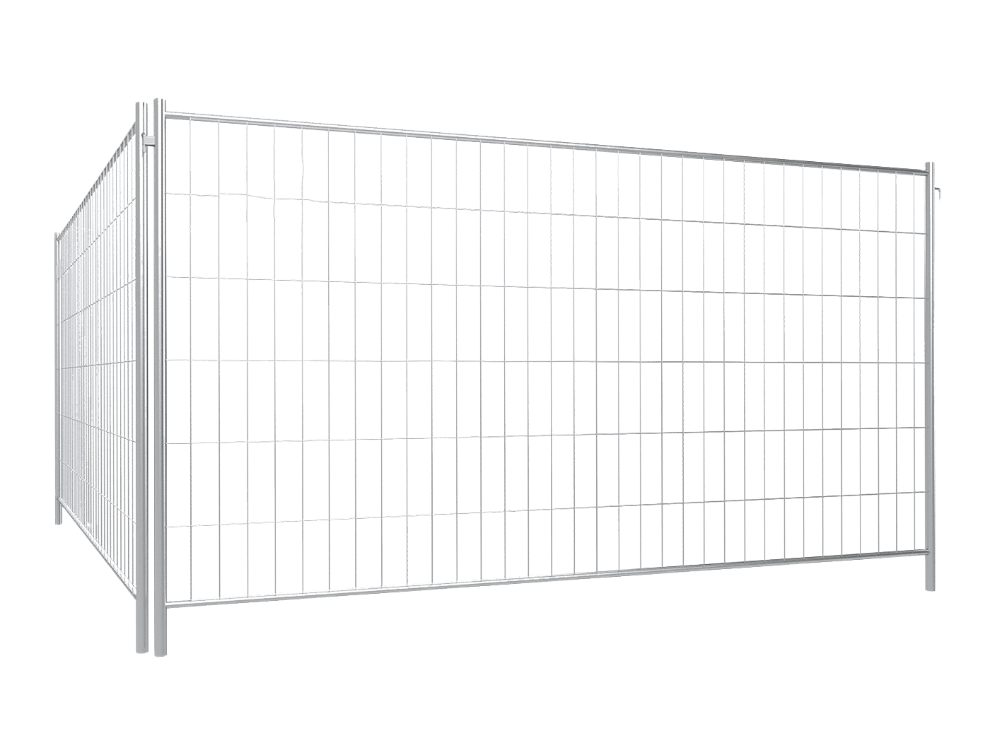 Bouwhek staal type Standard - 3500x2000mm - 16kg