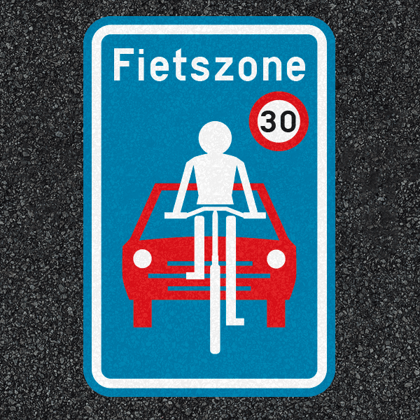 Thermoplast - Fietszone