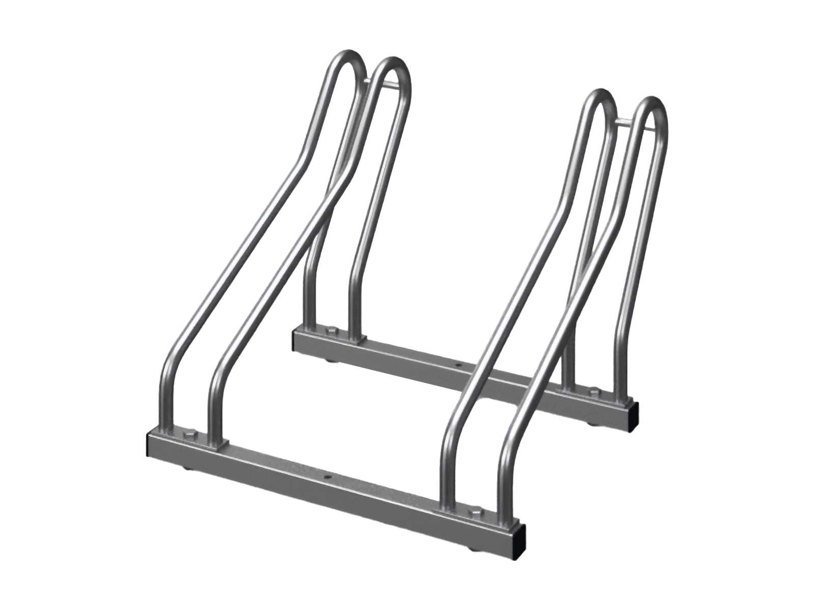 Porte-vélos en acier - 2 vélos - simple face