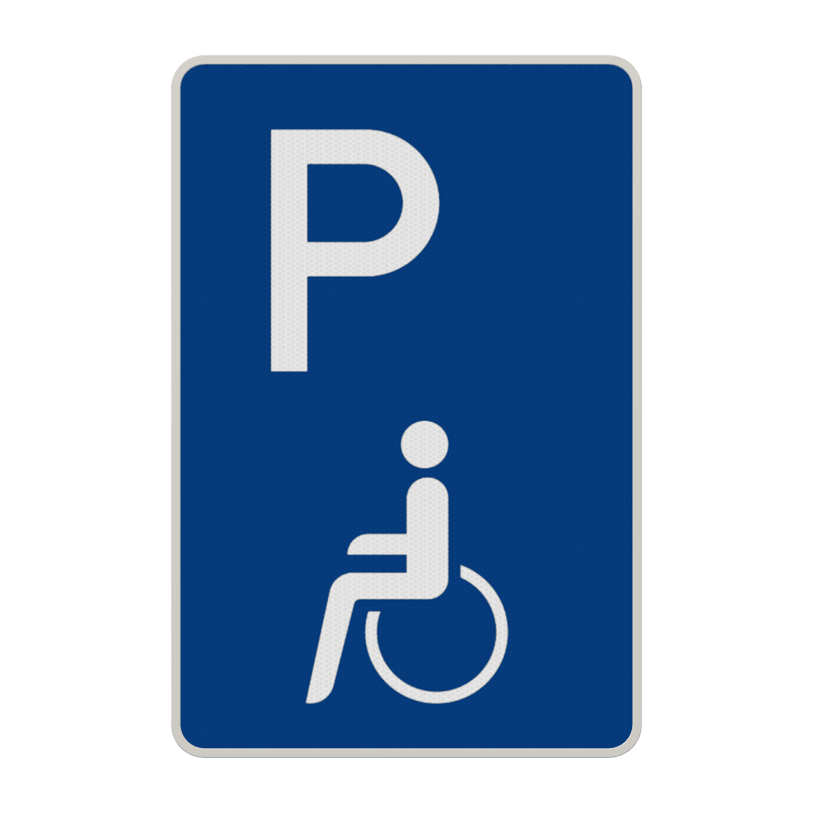 Parkschilder - Parkplatz nur für Schwerbehinderte