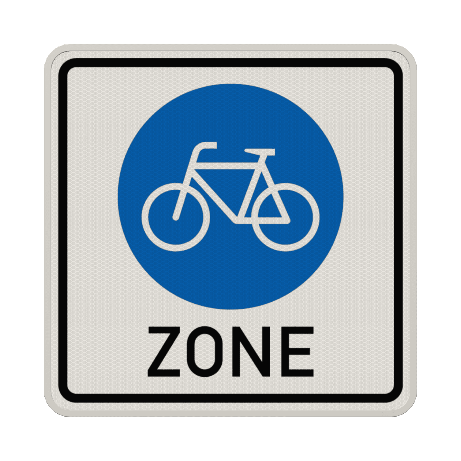 Vorschriftszeichen 244.3 - Beginn einer Fahrradzone