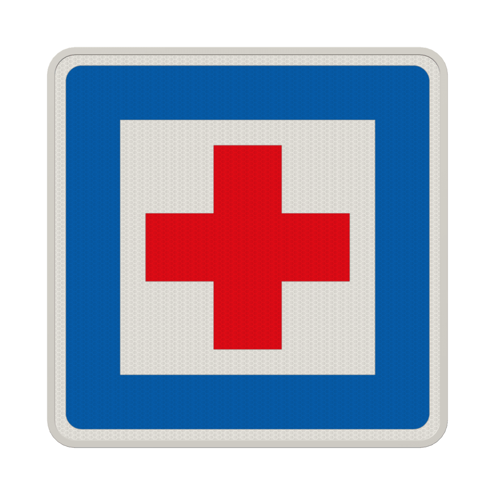 Verkehrszeichen 358 - Erste Hilfe