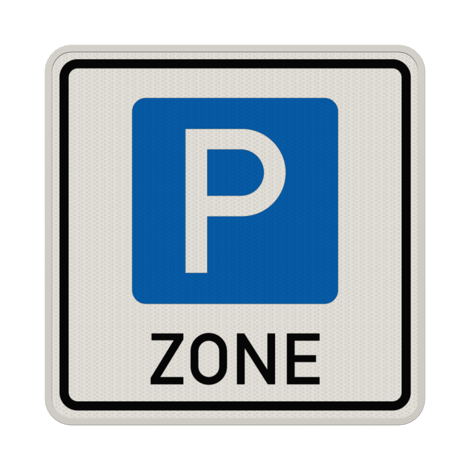 Verkehrszeichen 314.1 - Beginn einer Parkraumbewirtschaftungszone