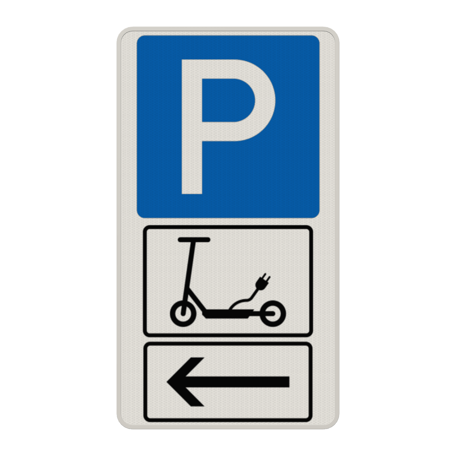Parkschilder - Parkplatz nur für E-Roller / E-Scooter