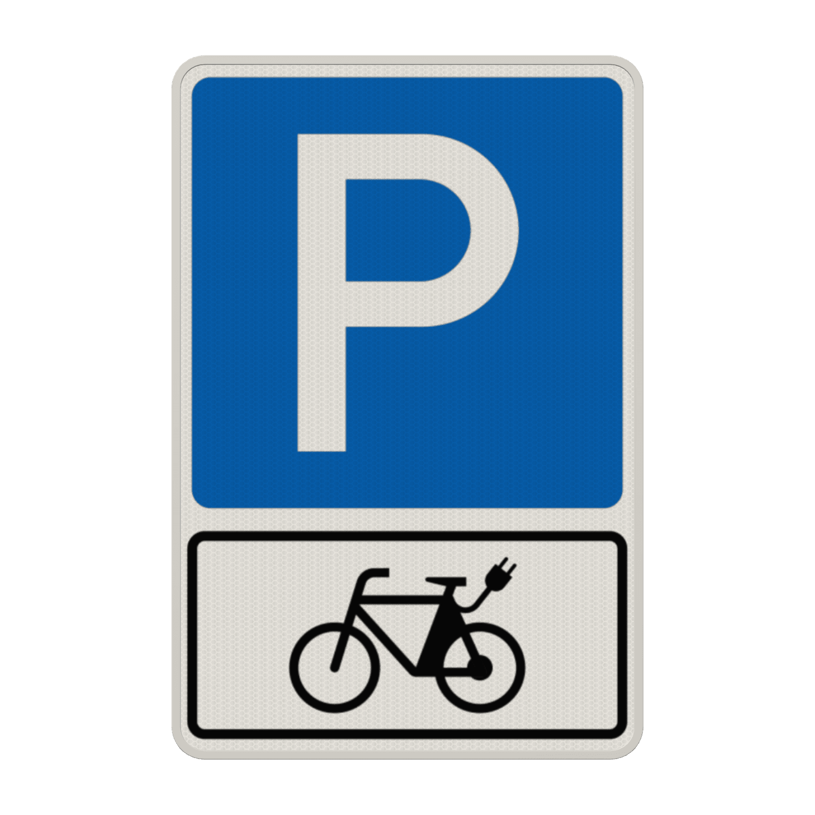 Parkschilder - Parkplatz nur für E-Bikes