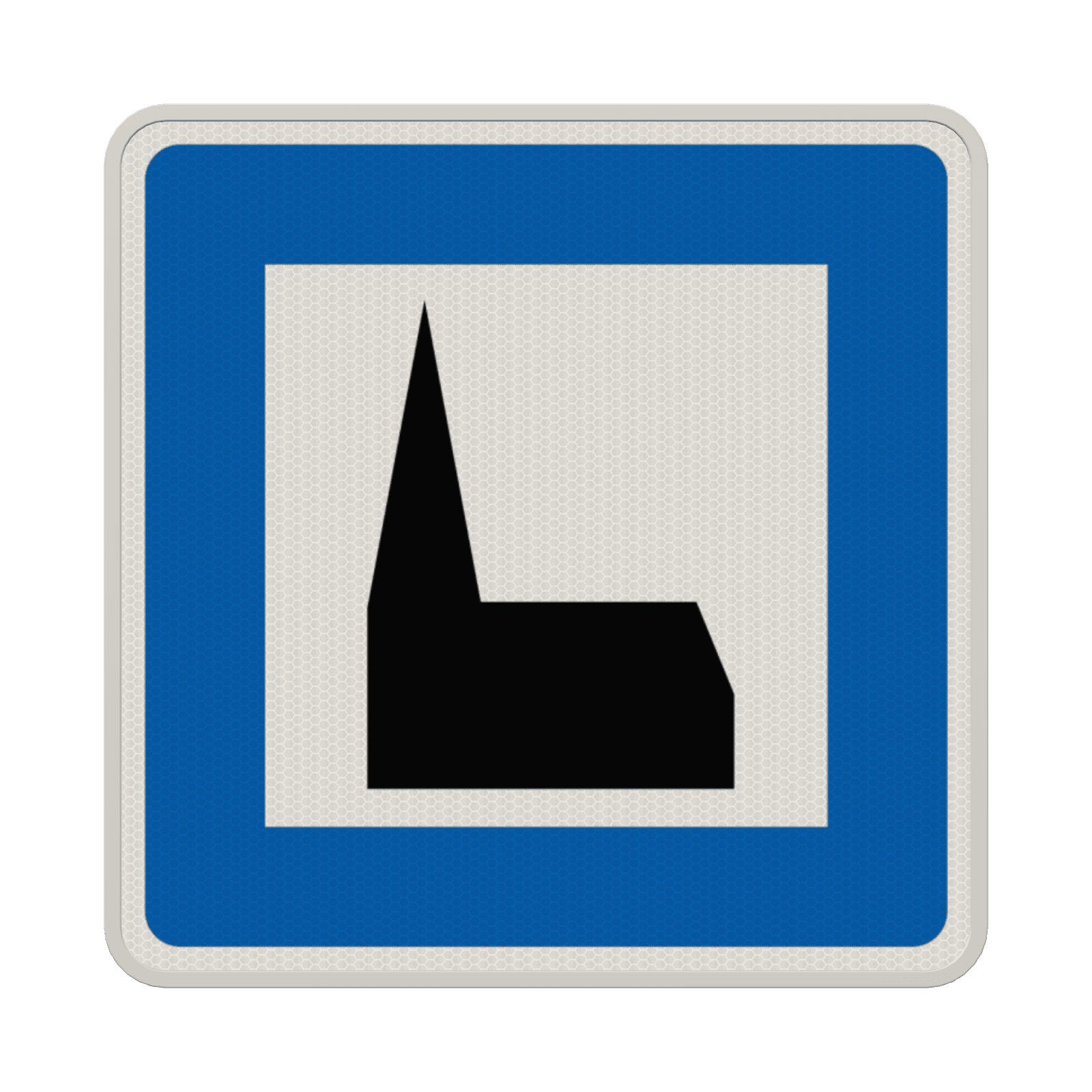 Verkehrszeichen 365-59 - Autobahnkapelle