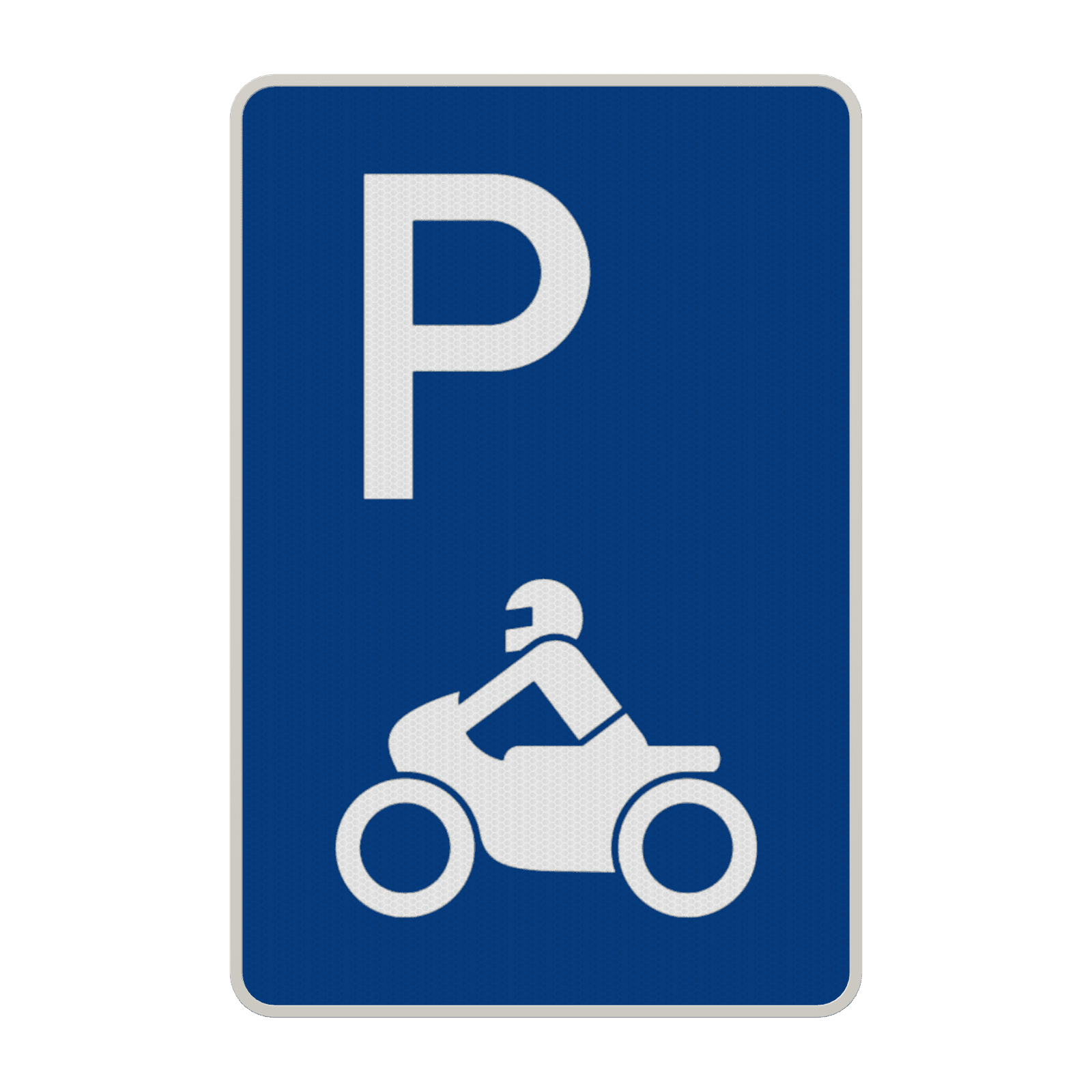 Parkschilder - Parkplatz nur für Krafträder