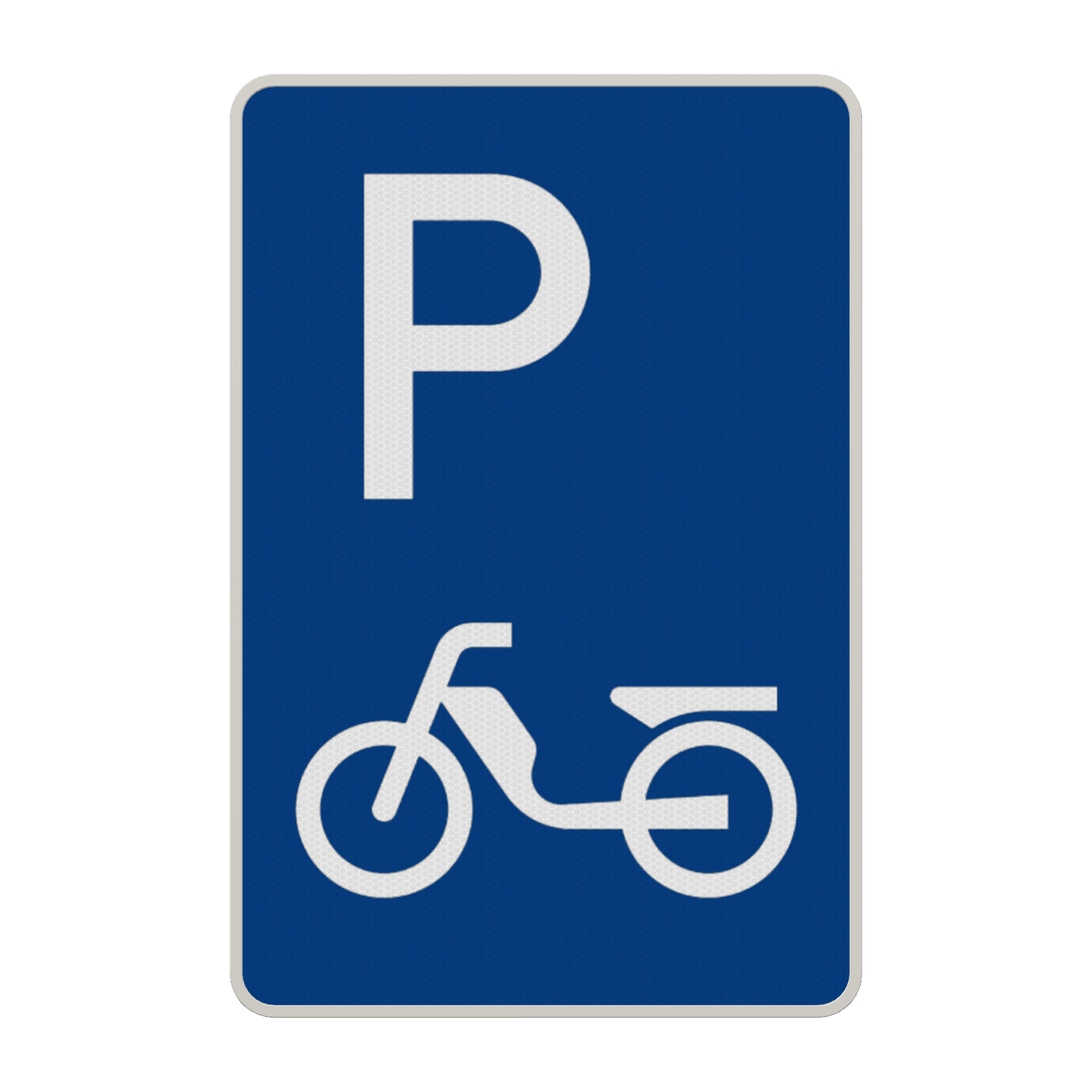 Parkschilder - Parkplatz nur für Mofas