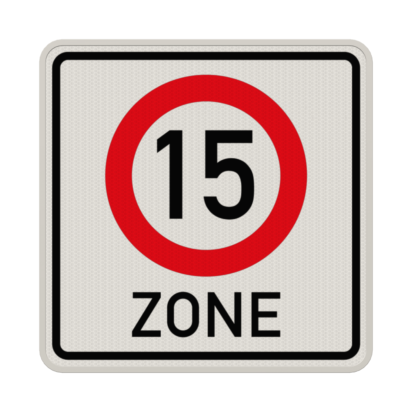 Verkehrszeichen 274.1-15 - Beginn Tempo 15-Zone