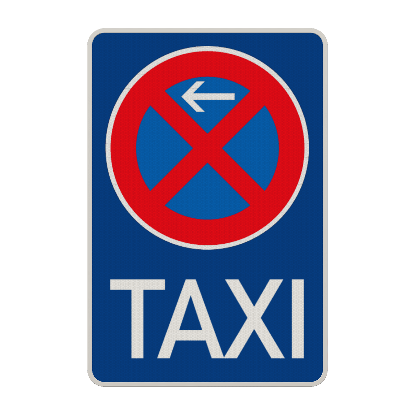 Verkehrszeichen 229-10 - Taxenstand Anfang, Rechtsaufstellung