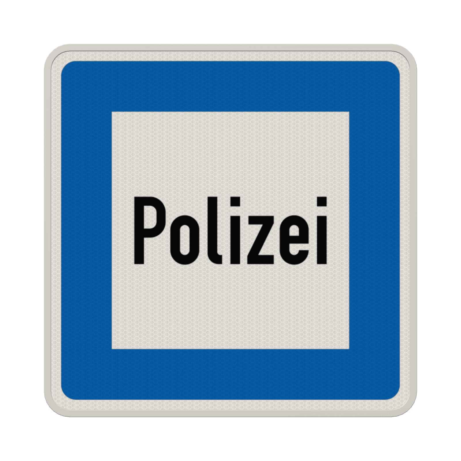 Verkehrszeichen 363 - Polizei