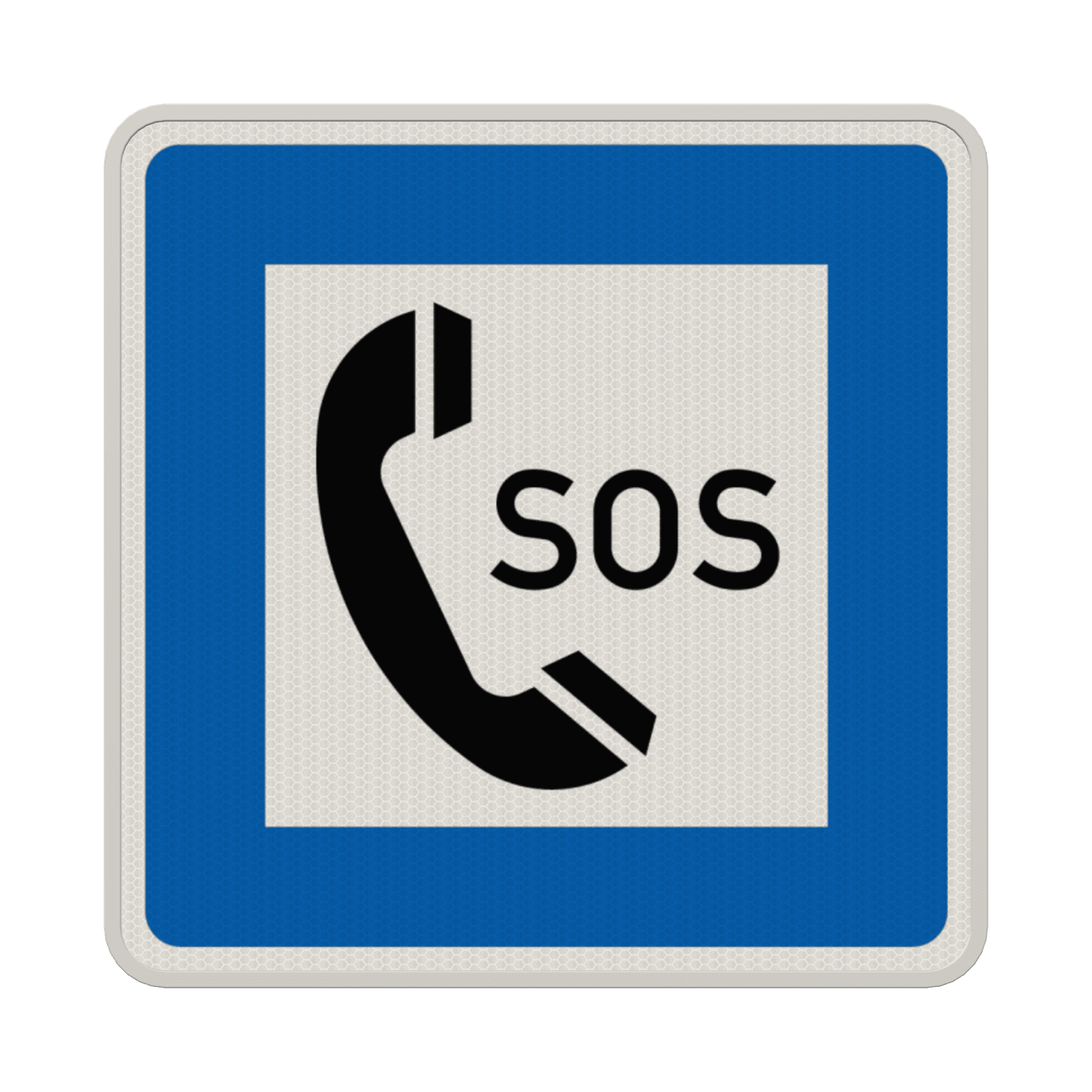 Verkehrszeichen 365-51 - Notrufsäule